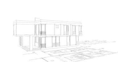 çizgili mimari duvar kağıdı, dijital arkaplan