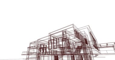 çizgili mimari duvar kağıdı, dijital arkaplan