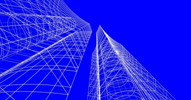 soyut mimari duvar kağıdı, dijital arkaplan