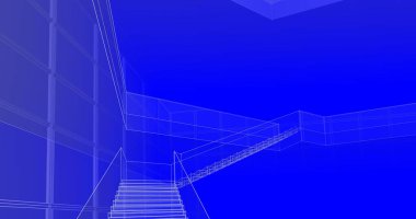 soyut mimari duvar kağıdı, dijital arkaplan