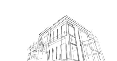 soyut mimari duvar kağıdı, dijital arkaplan