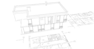 çizgili mimari duvar kağıdı, dijital arkaplan