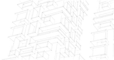 soyut mimari duvar kağıdı, dijital arkaplan