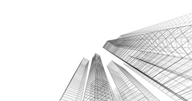 soyut mimari duvar kağıdı, dijital arkaplan