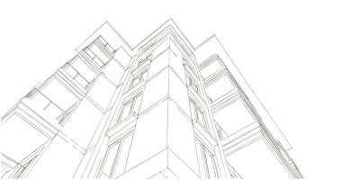 çizgili mimari duvar kağıdı, dijital arkaplan