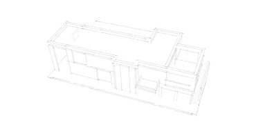 çizgili mimari duvar kağıdı, dijital arkaplan
