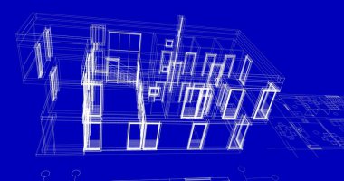 çizgili mimari duvar kağıdı, dijital arkaplan