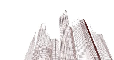 soyut mimari duvar kağıdı, dijital arkaplan