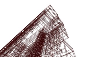 soyut mimari duvar kağıdı, dijital arkaplan