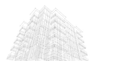 çizgili mimari duvar kağıdı, dijital arkaplan