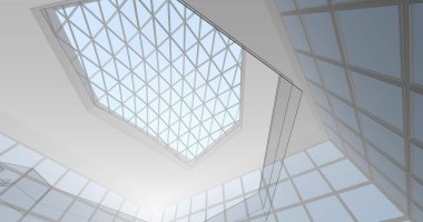 soyut mimari duvar kağıdı konsepti, dijital arkaplan