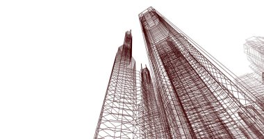 soyut mimari duvar kağıdı, dijital arkaplan