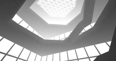 soyut mimari duvar kağıdı, dijital arkaplan