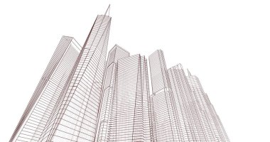 soyut mimari duvar kağıdı, dijital arkaplan