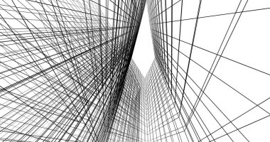 soyut mimari duvar kağıdı, dijital arkaplan