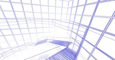 soyut mimari duvar kağıdı, dijital arkaplan