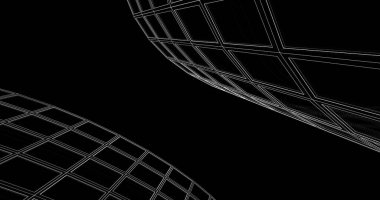 soyut mimari duvar kağıdı, dijital arkaplan