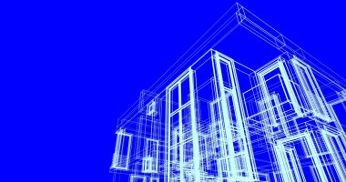 çizgili mimari duvar kağıdı, dijital arkaplan