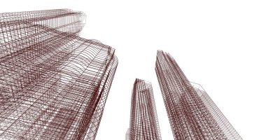 soyut mimari duvar kağıdı, dijital arkaplan