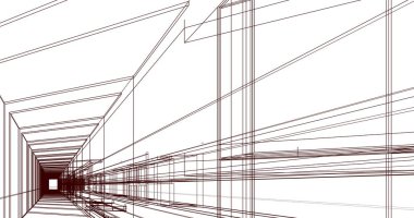 çizgili mimari duvar kağıdı, dijital arkaplan
