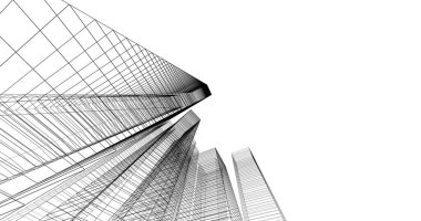 soyut mimari duvar kağıdı, dijital arkaplan