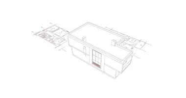 çizgili mimari duvar kağıdı, dijital arkaplan