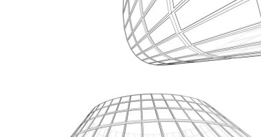 soyut mimari duvar kağıdı, dijital arkaplan