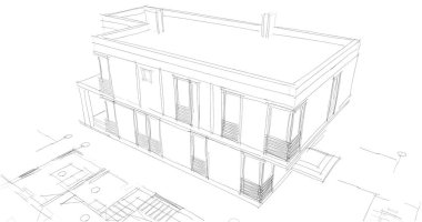 çizgili mimari duvar kağıdı, dijital arkaplan