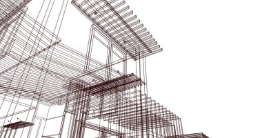 çizgili mimari duvar kağıdı, dijital arkaplan