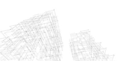 soyut mimari duvar kağıdı, dijital arkaplan