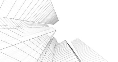 soyut mimari duvar kağıdı, dijital arkaplan