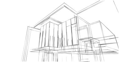 soyut mimari duvar kağıdı, dijital arkaplan