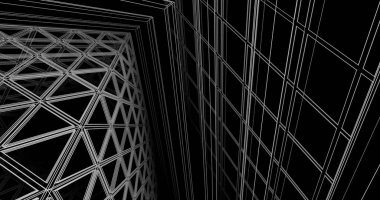 soyut mimari duvar kağıdı, dijital arkaplan