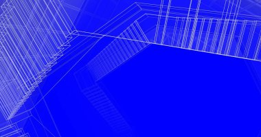 soyut mimari duvar kağıdı, dijital arkaplan