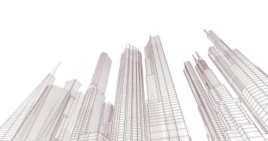 soyut mimari duvar kağıdı, dijital arkaplan