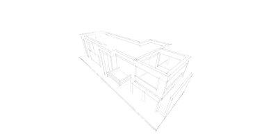 çizgili mimari duvar kağıdı, dijital arkaplan