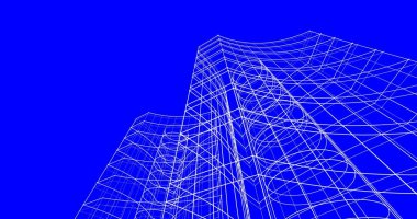 soyut mimari duvar kağıdı, dijital arkaplan