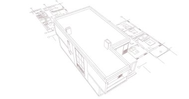 çizgili mimari duvar kağıdı, dijital arkaplan