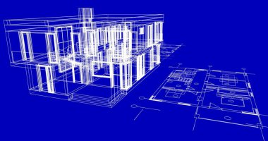 çizgili mimari duvar kağıdı, dijital arkaplan