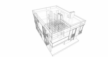 çizgili mimari duvar kağıdı, dijital arkaplan