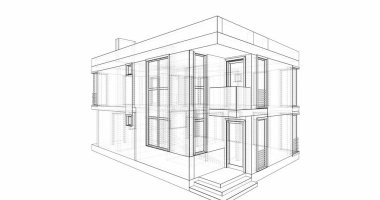 çizgili mimari duvar kağıdı, dijital arkaplan