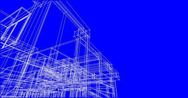 çizgili mimari duvar kağıdı, dijital arkaplan