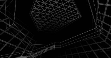 soyut mimari duvar kağıdı, dijital arkaplan