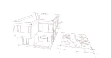 çizgili mimari duvar kağıdı, dijital arkaplan