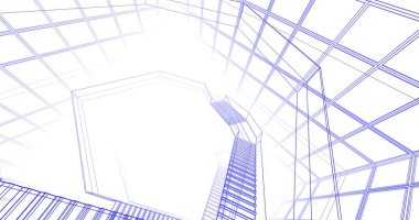 soyut mimari duvar kağıdı, dijital arkaplan