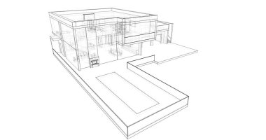 çizgili mimari duvar kağıdı, dijital arkaplan