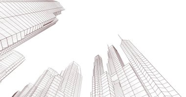 soyut mimari duvar kağıdı, dijital arkaplan