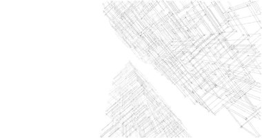 soyut mimari duvar kağıdı, dijital arkaplan