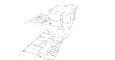 çizgili mimari duvar kağıdı, dijital arkaplan