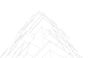 soyut mimari duvar kağıdı, dijital arkaplan